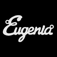 Серебряное колье с именем Eugenia