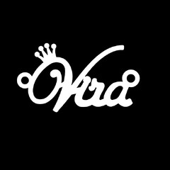 Серебряное колье с именем Vira