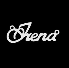 Серебряное колье с именем Irena