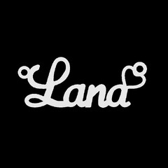 Серебряное колье с именем Lana