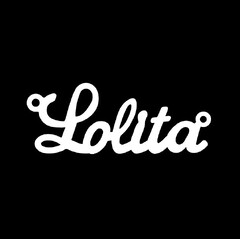 Серебряное колье с именем Lolita