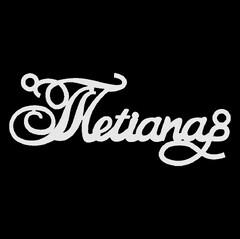 Серебряное колье с именем Tetiana