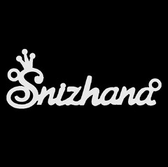 Серебряное колье с именем Snizhana