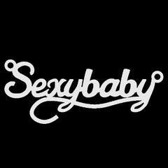 Серебряное колье с именем Sexybaby