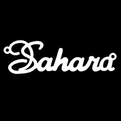Серебряное колье с именем Sahara